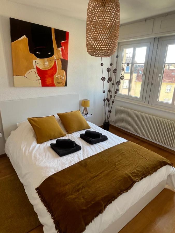 Bel Appartement Centre Climatise Parking Prive Colmar Exterior foto